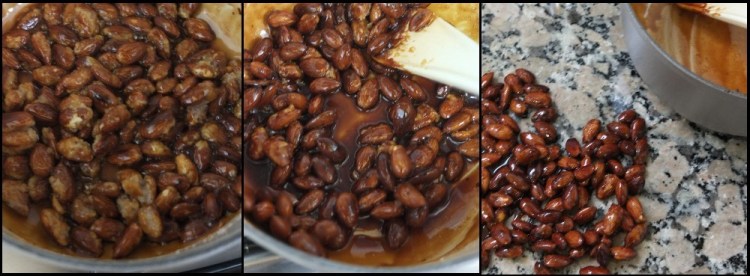 Making homemade praliné 3