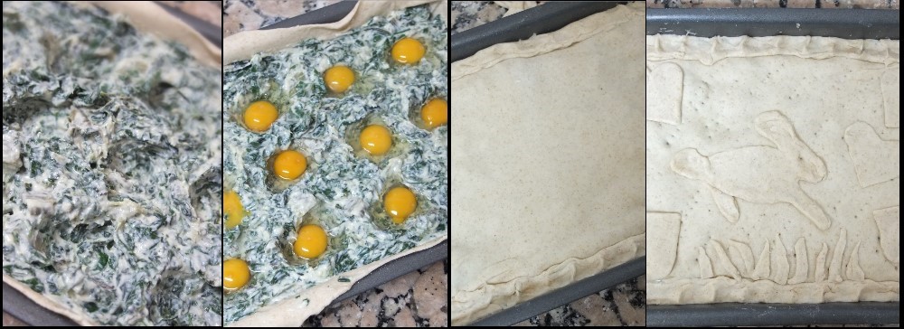 Making a torta pasqualina 3