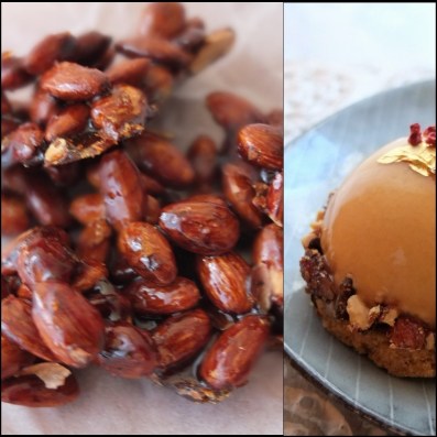 Pralines collage