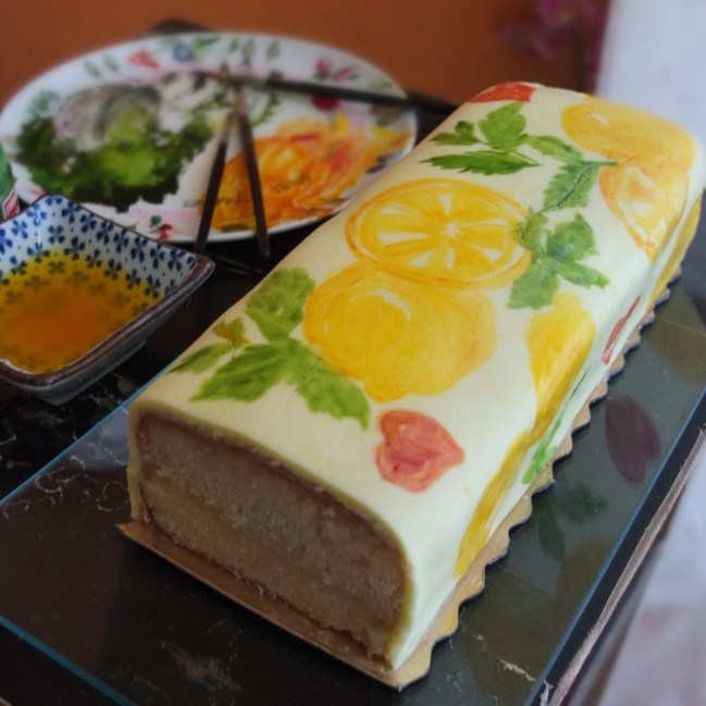 The mojito lemonicious drizzle cake