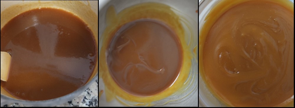 Making caramel base 3