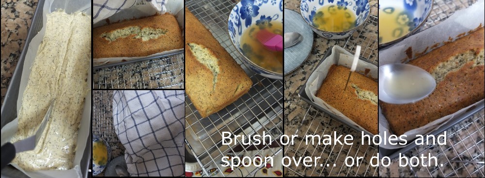 Making an earl grey tea lemon loaf 4