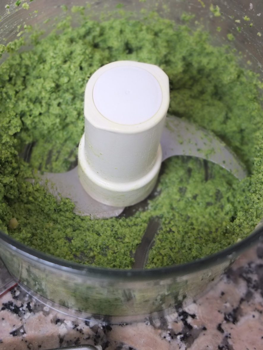 homemade pesto