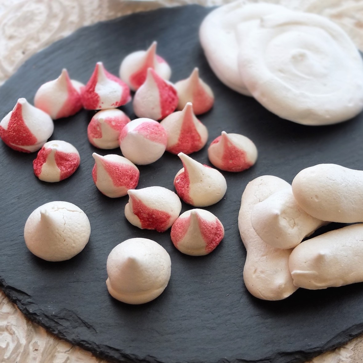 Vegan aquafaba (chickpea water) meringue