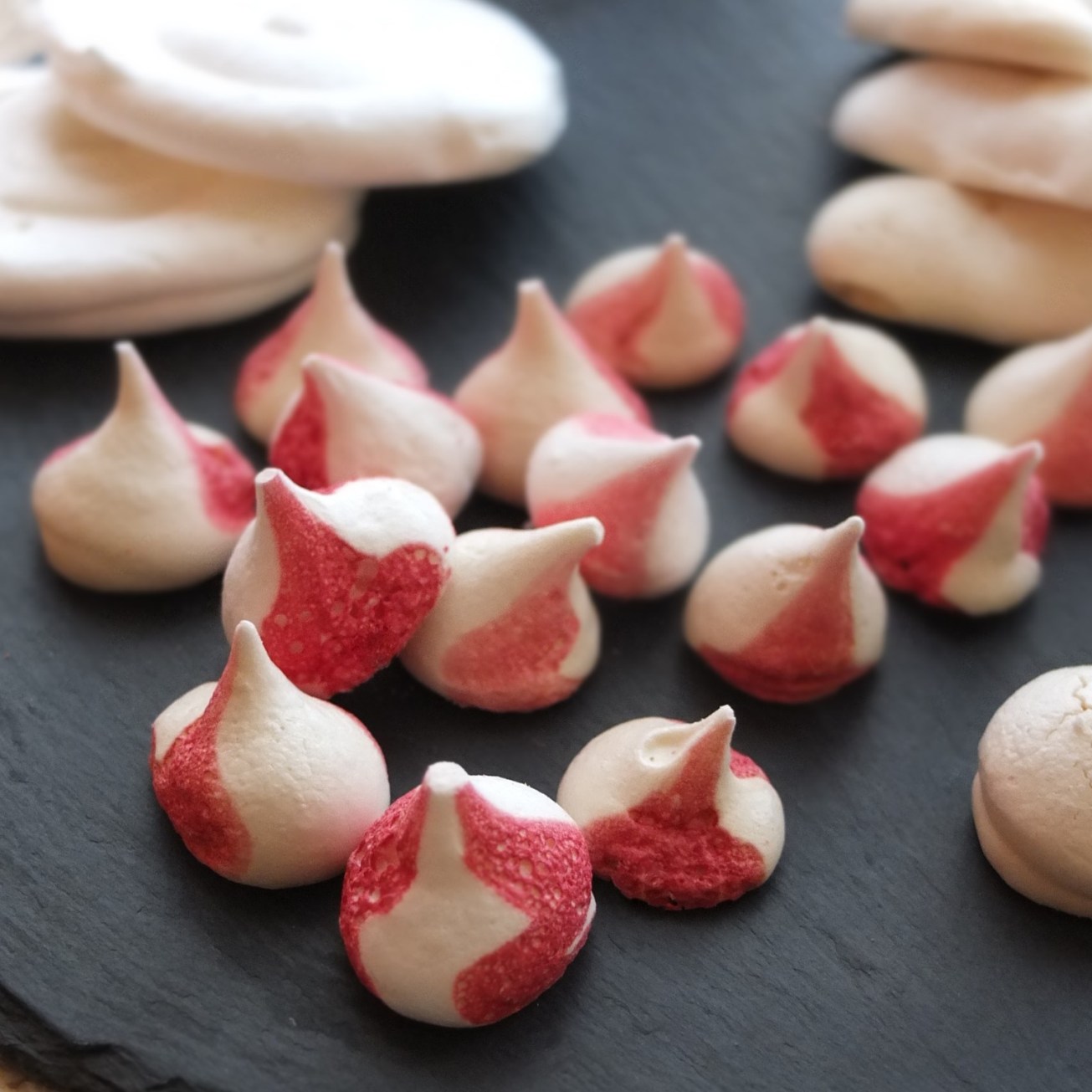 Vegan aquafaba (chickpea water) meringue