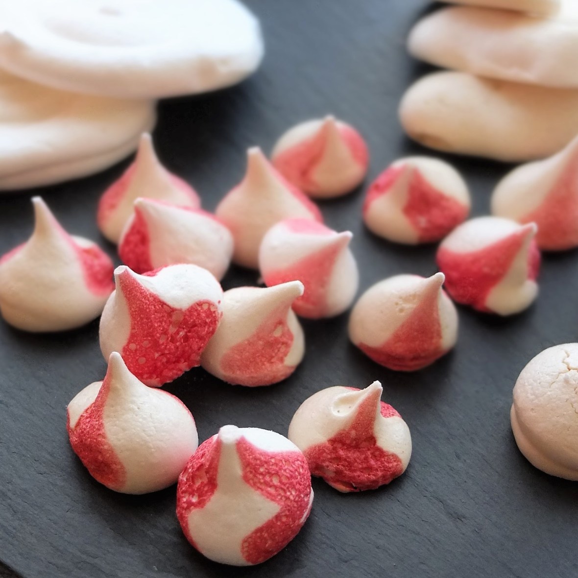 Vegan aquafaba (chickpea water) meringue