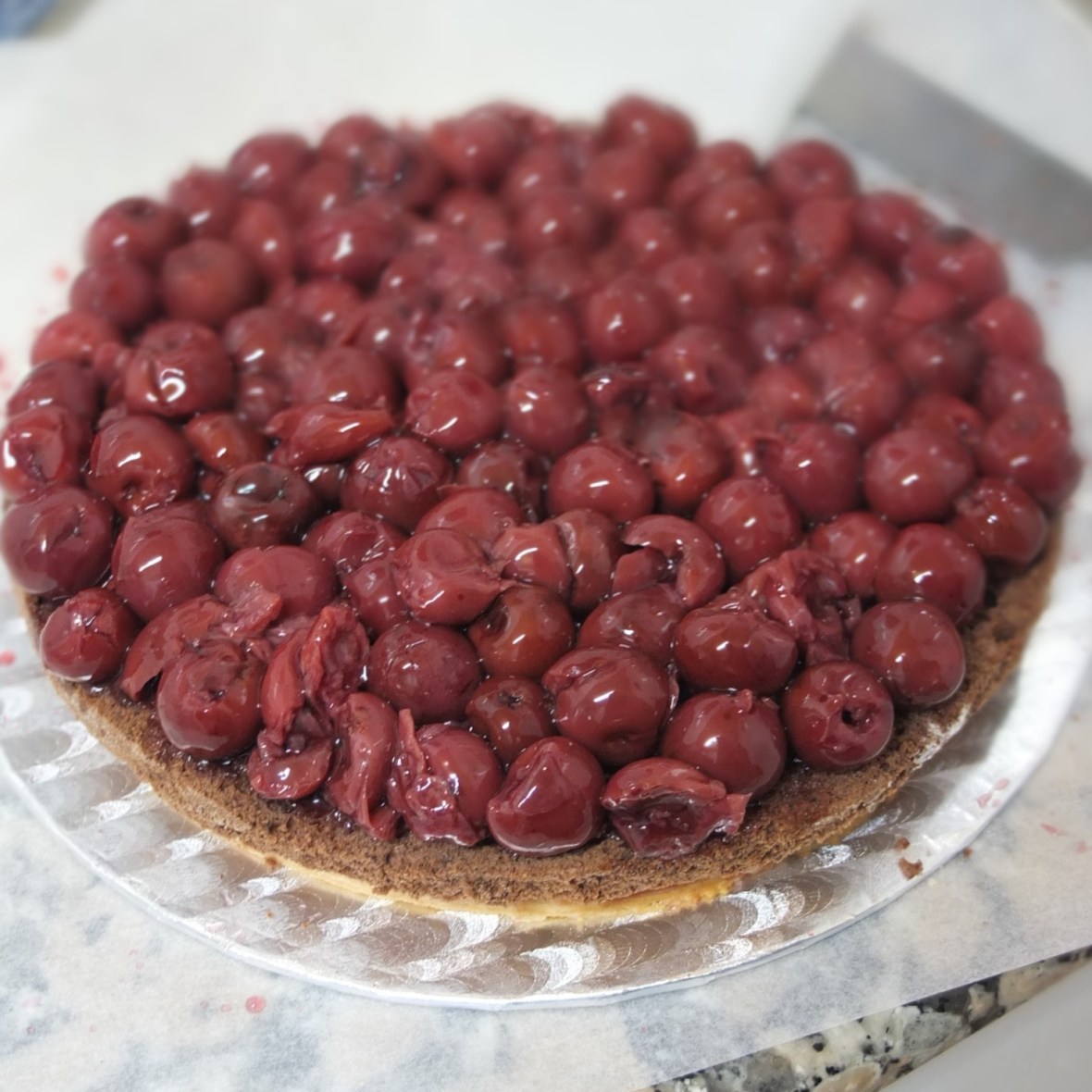 Blackforest gateau cherry filling