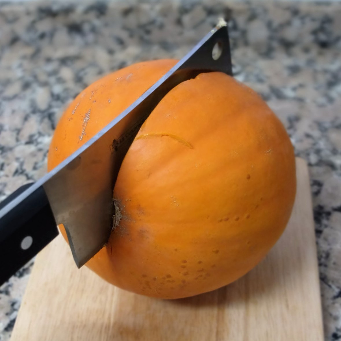 Homemade pumpkin purée