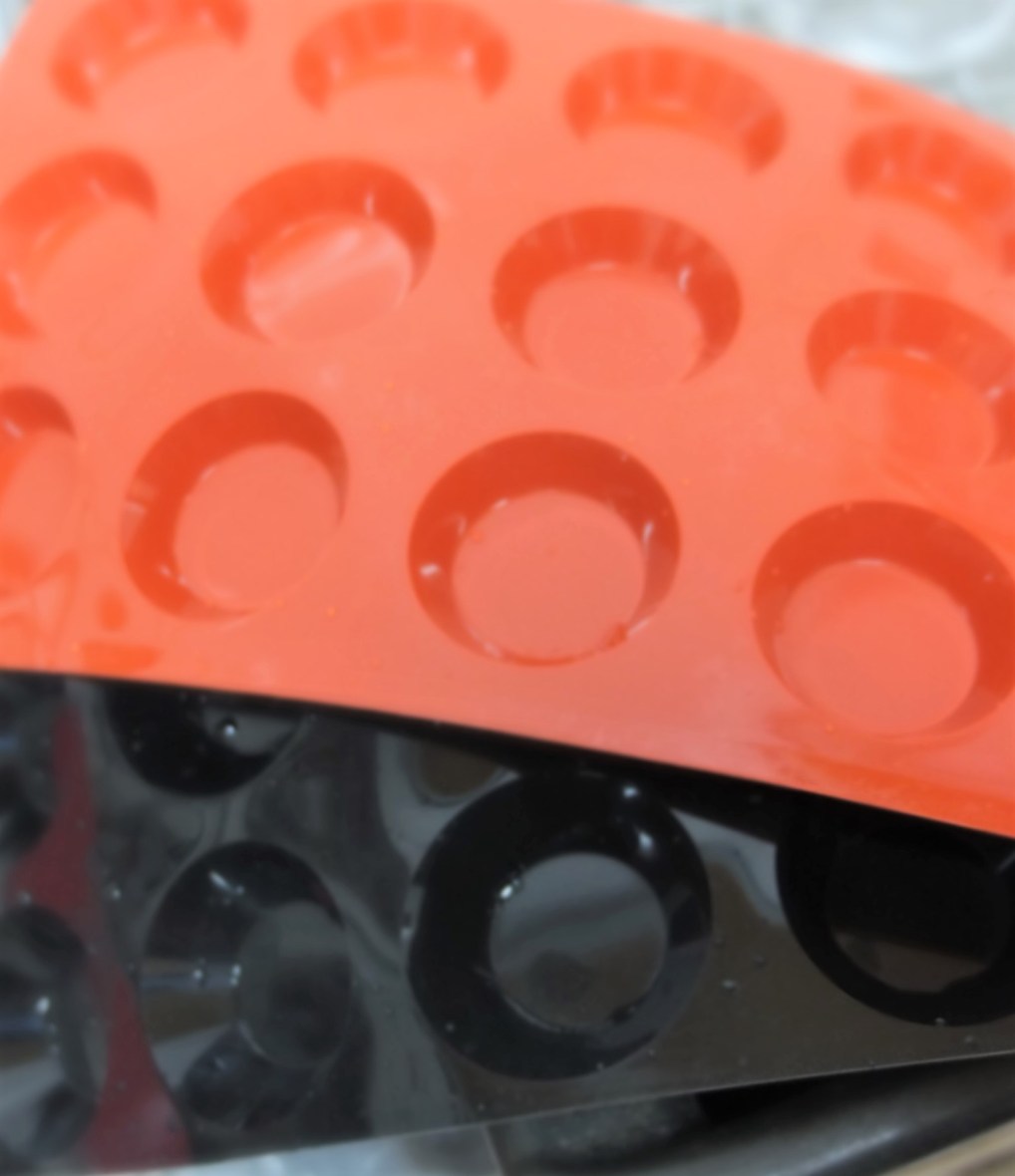 raspberry layer moulds