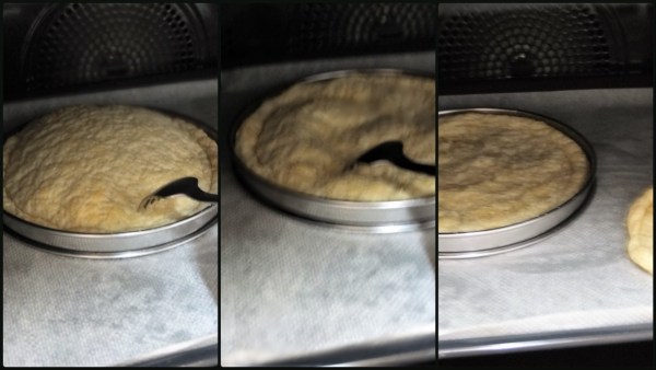 Neater inverted puff pastry shell