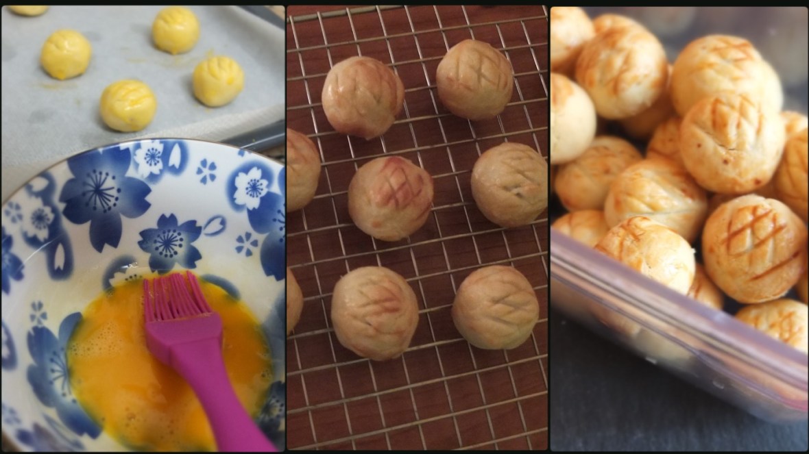 pineapple-tart-baking