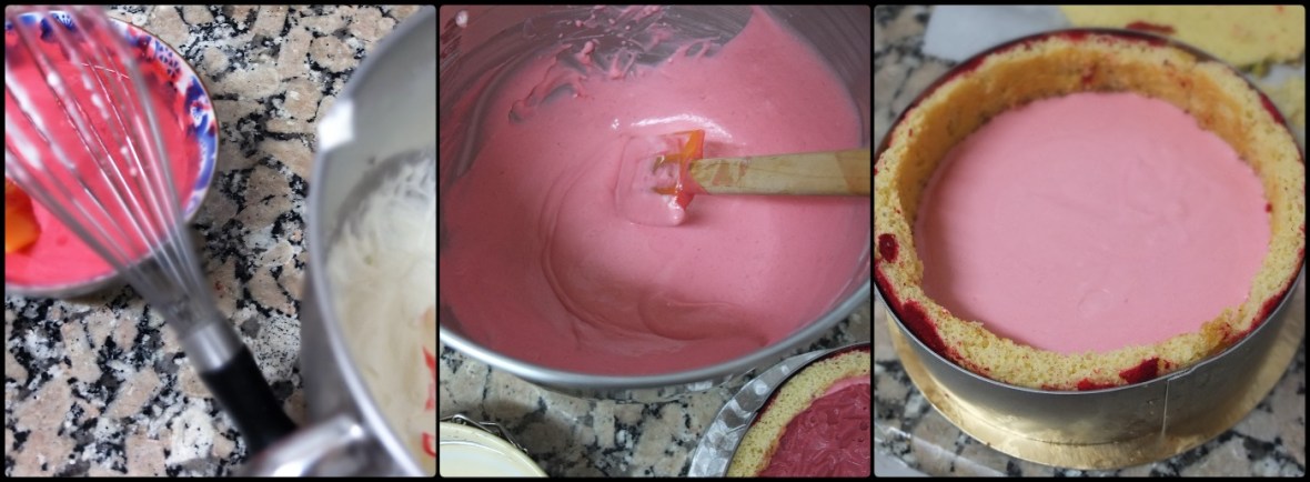 Raspberry mousse 2 for ultra raspberry cloud mousse cake