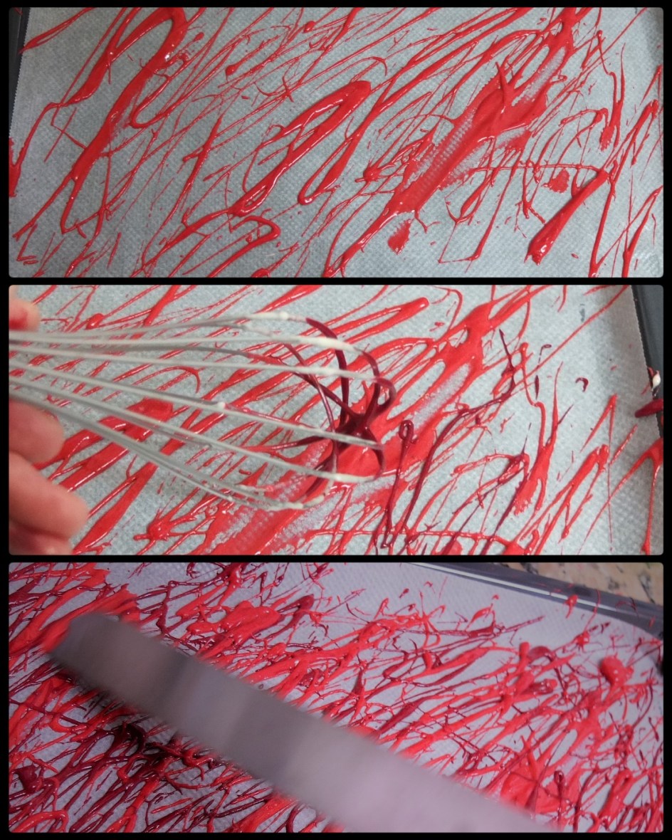 Splash cigarette paste pattern ultra raspberry cloud