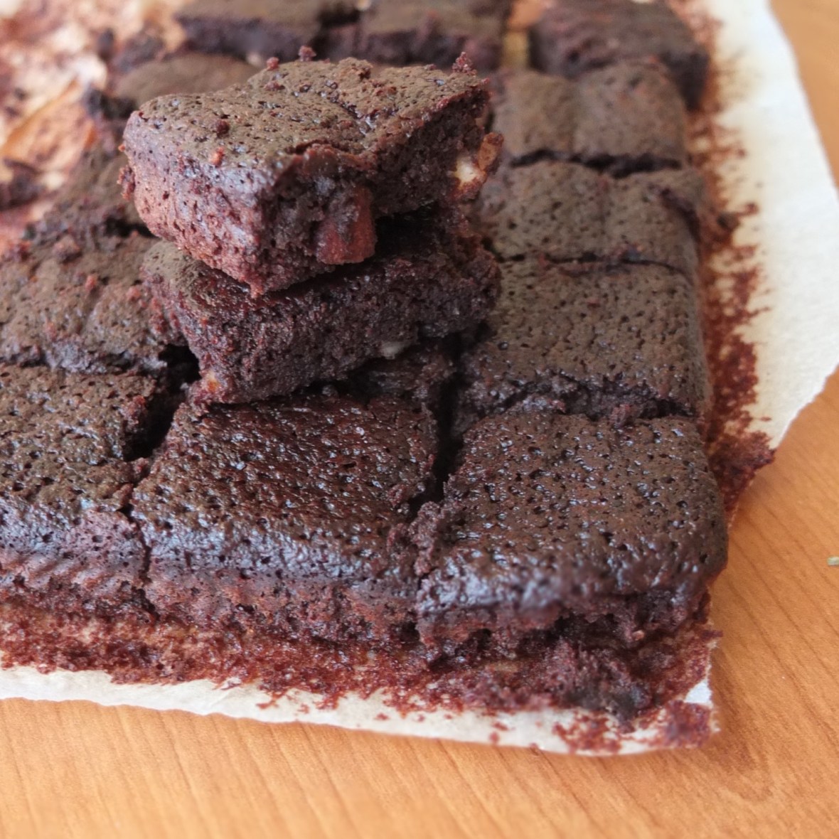Healthy chocolate brownies