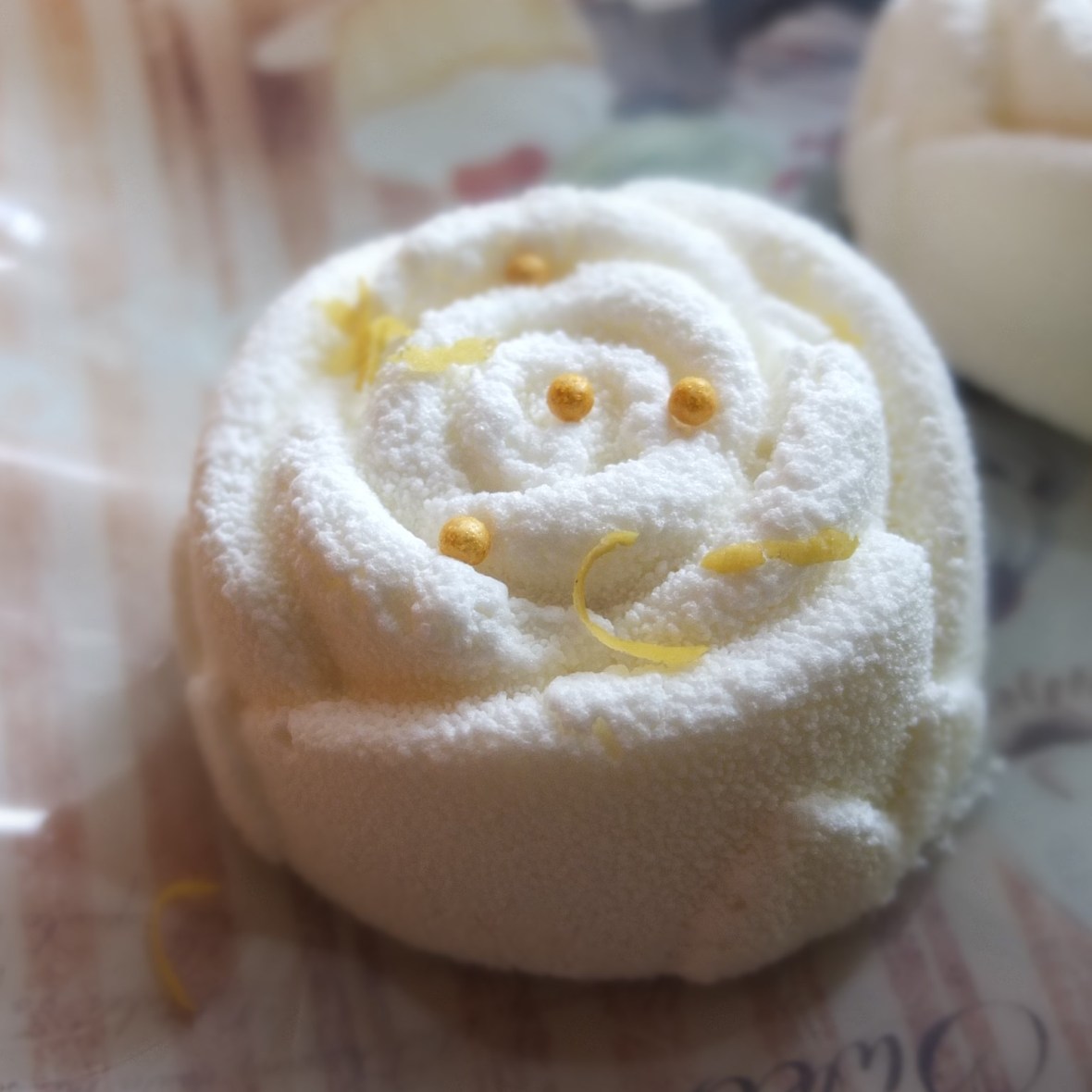 Citrus passion: lemon-lime passionfruit mousse cakes