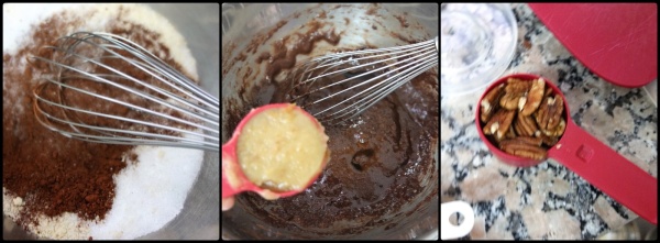 Healthy chocolate brownies recipe 1