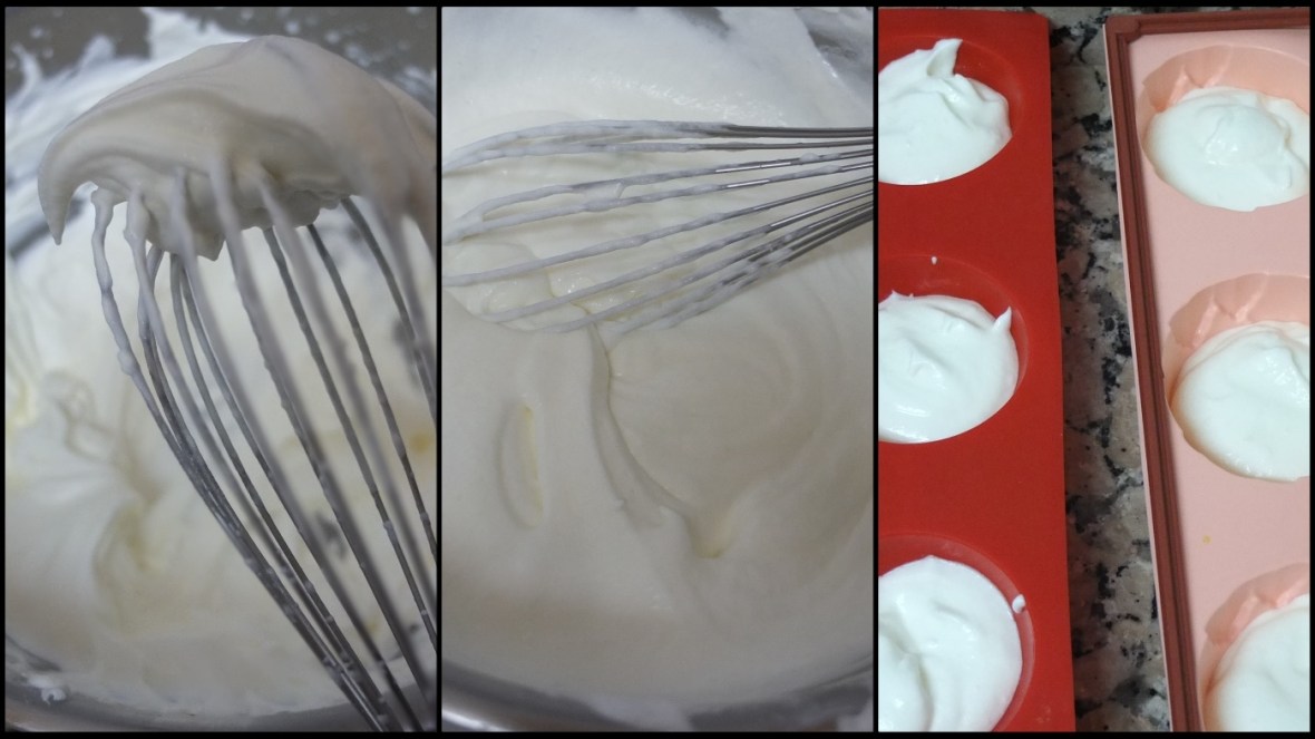 lime-lemon mousse 4 adding whipped cream