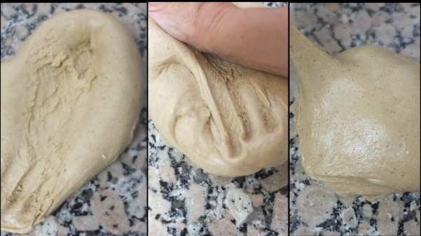 Making hot cross bun dough 4
