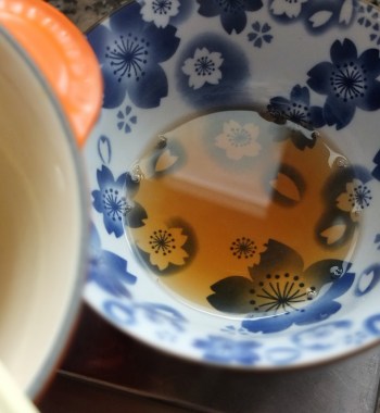 Apricot sunshine mousse cake - soaking syrup