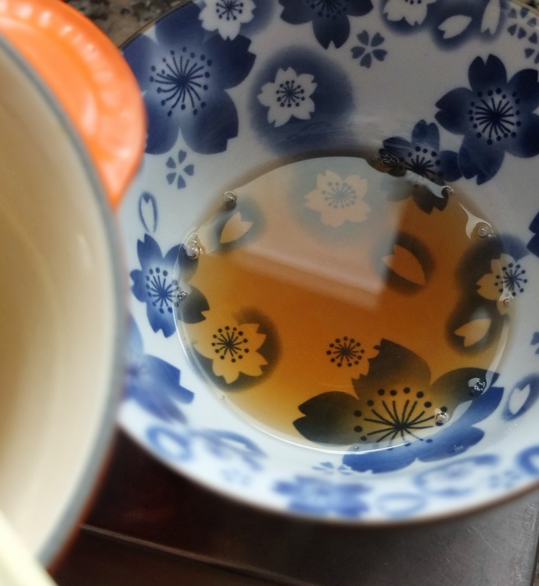 Apricot sunshine mousse cake - soaking syrup