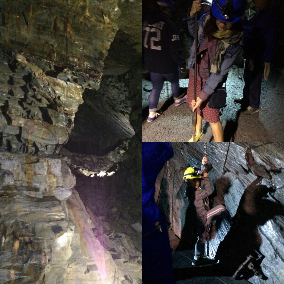 Llechwedd slate caverns