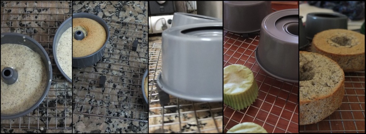 Making Earl Grey, Lemon and Lavender chiffon cake 4