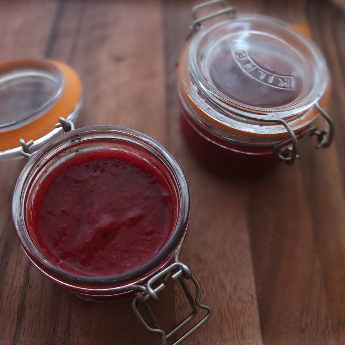 Raspberry chia jam