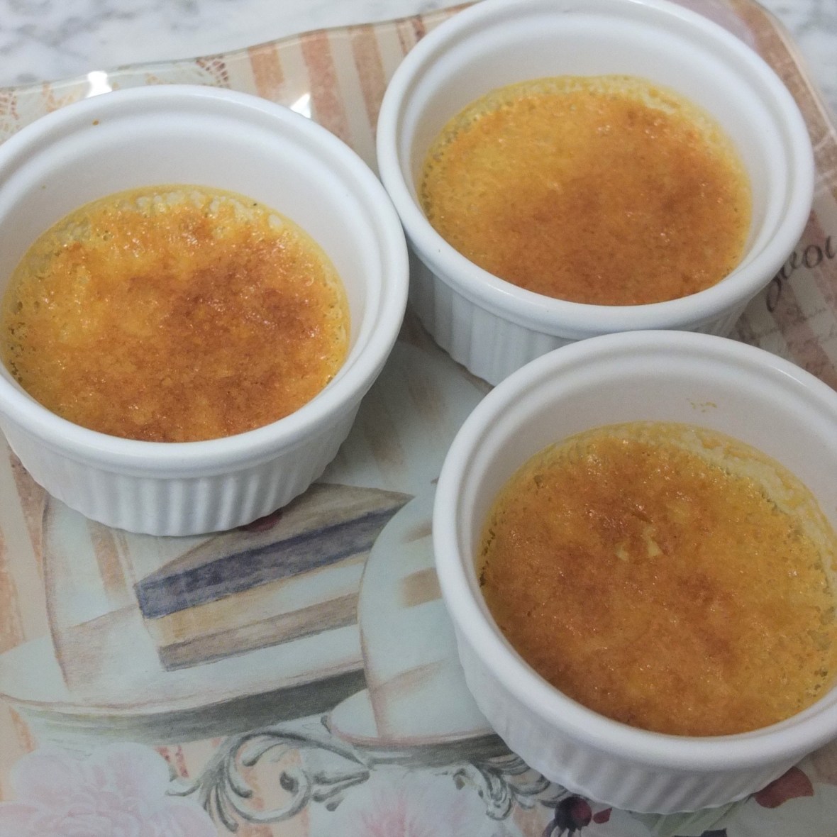 Chestnut crème brûlée