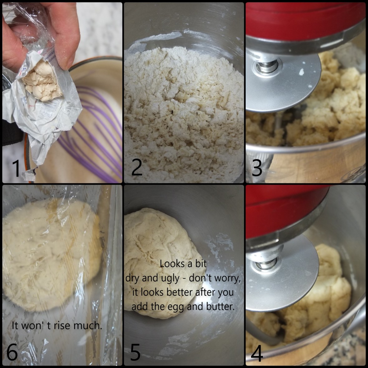 Brioche dough day 1- making 1