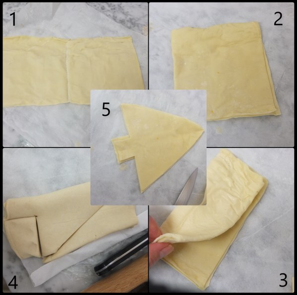 Cutting the pastry tree