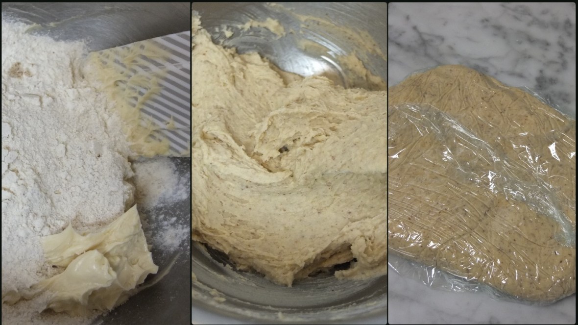 Making the sablé dough 2