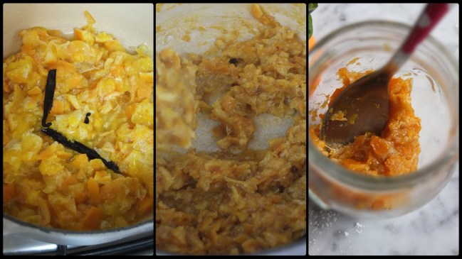 Mandarin or clementine compote jam 2