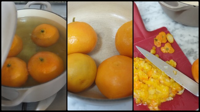 Mandarin or clementine compote jam