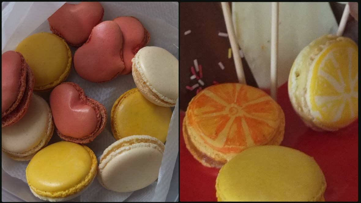 Citrus macarons