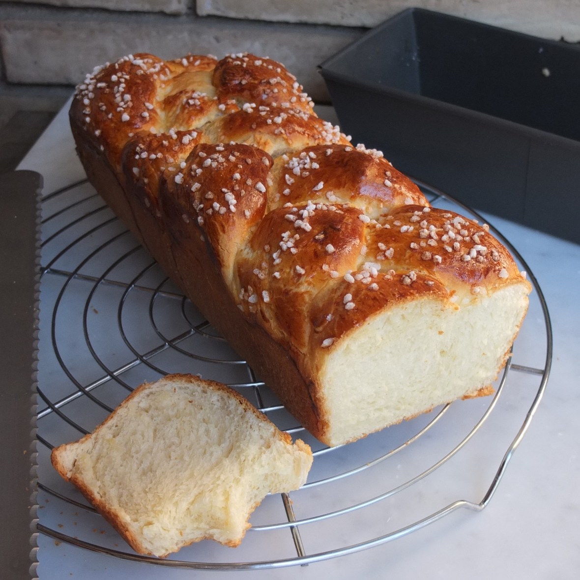 Lower-gluten brioche prototype 4