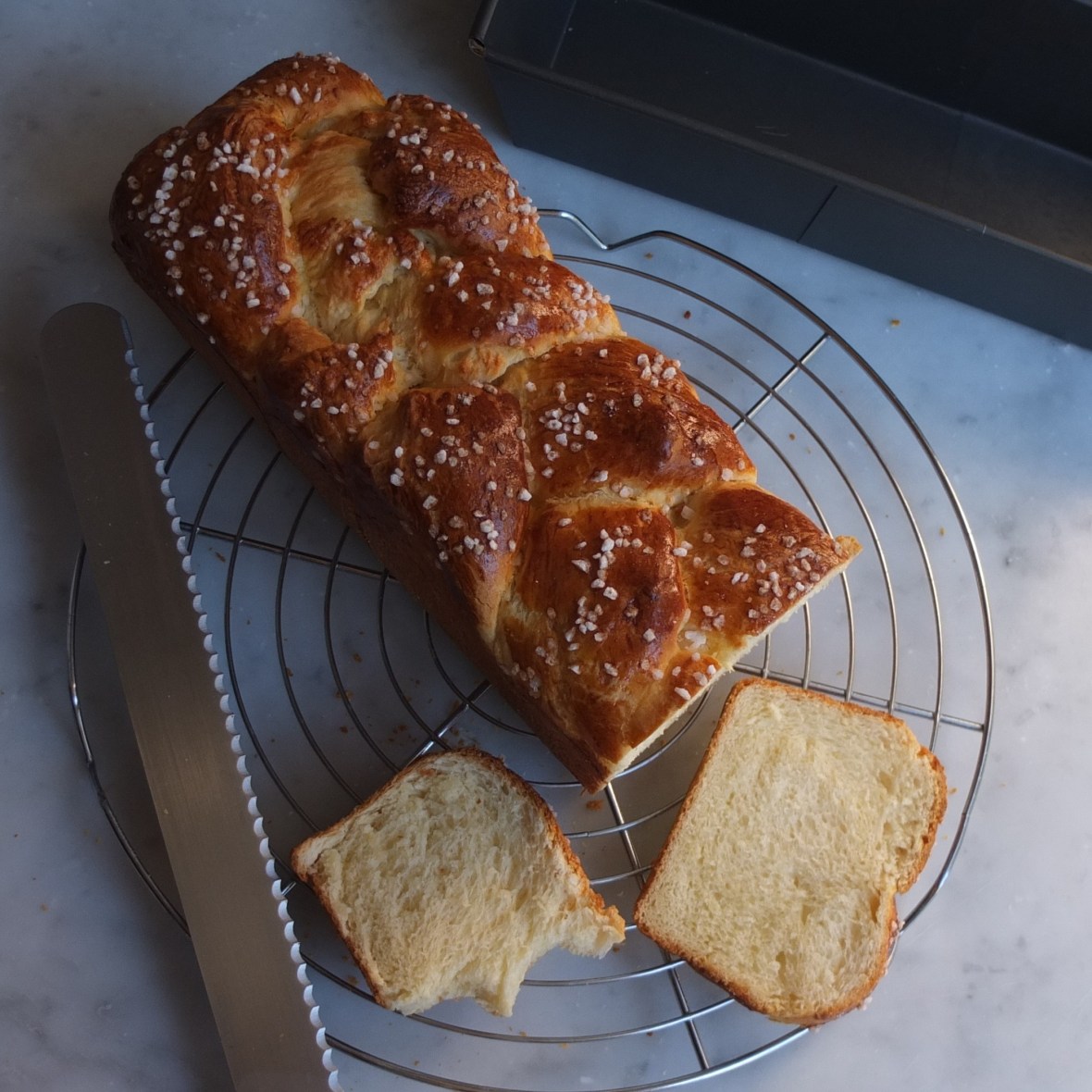 Lower-gluten brioche prototype 4
