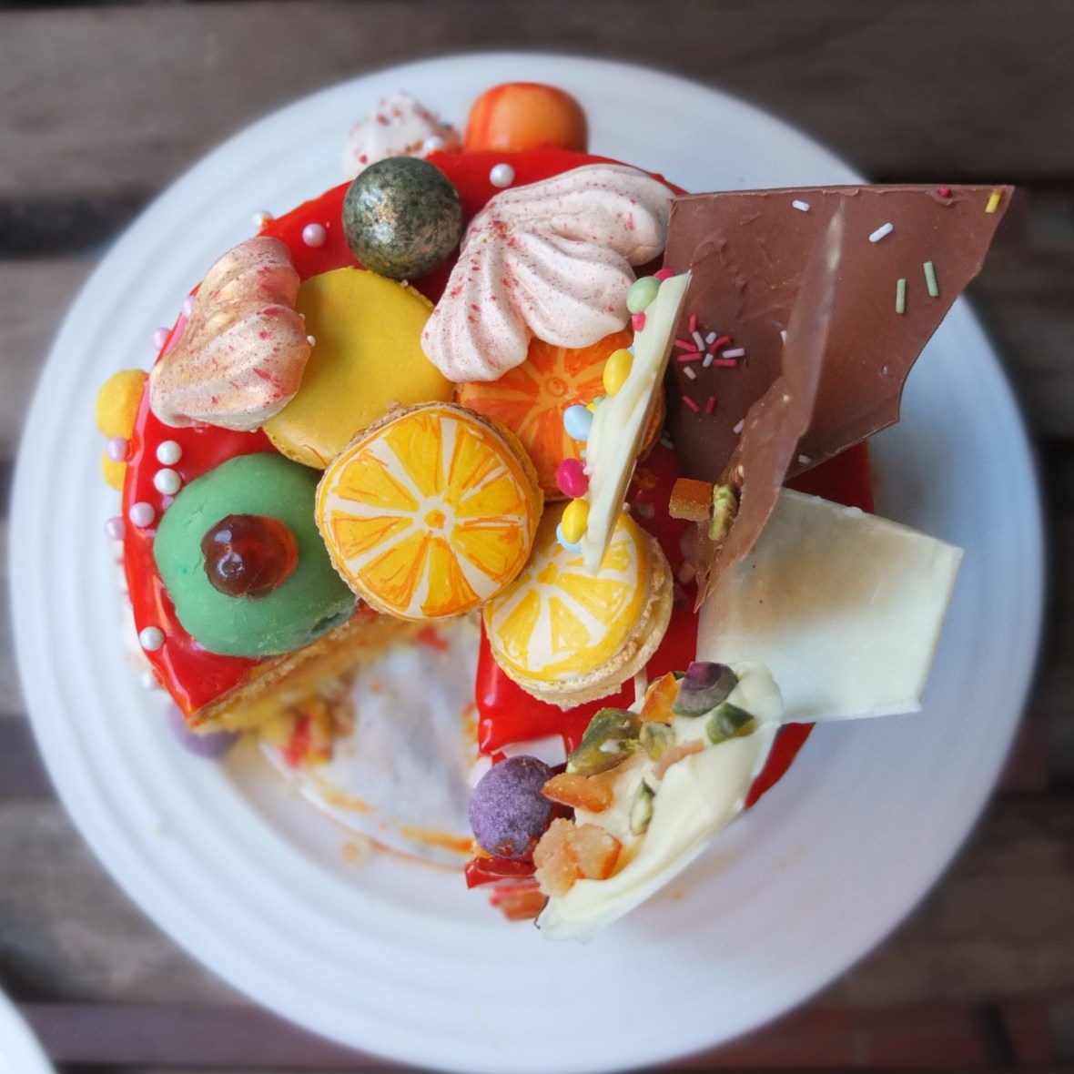 Sicilian sunshine lemon citrus drip cake