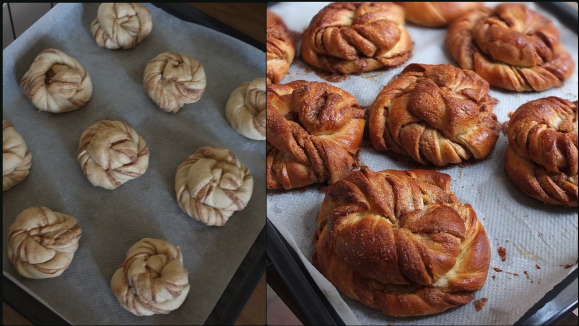Kanelsnurrer cinnamon twist buns