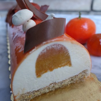 'Mazing mandarin citrus logcake