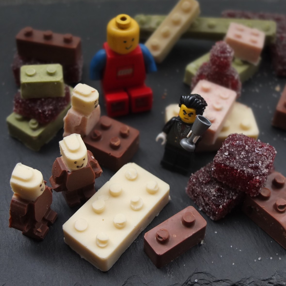 Lego blocks and men - tempering chocolate with mycryo cocoa butter