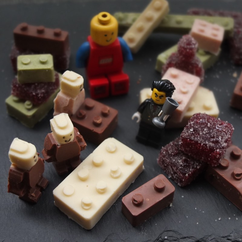 Lego blocks and men - tempering chocolate with mycryo cocoa butter