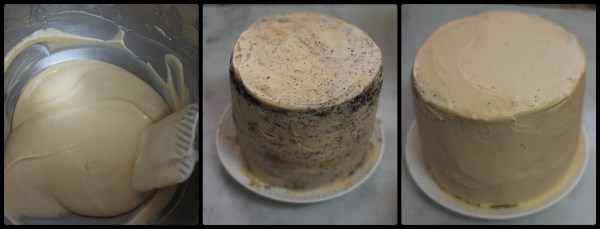 Caramel buttercream 2 for Snickers cake