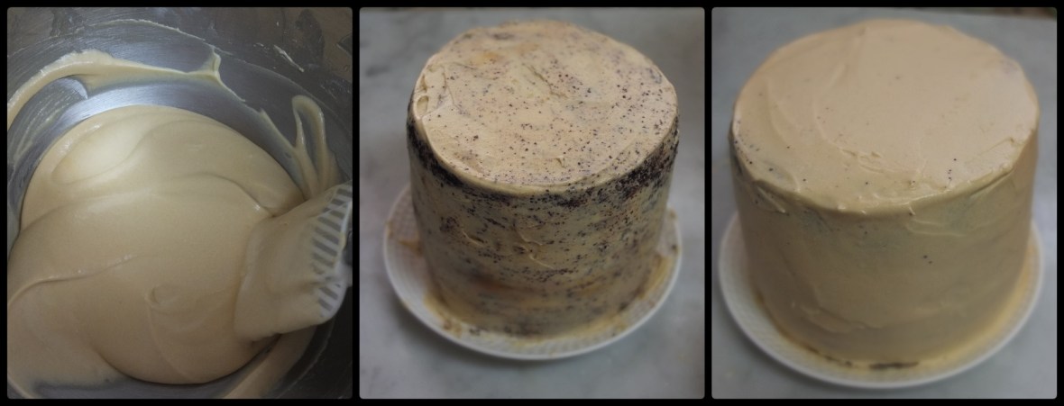 Caramel buttercream 2 for Snickers cake