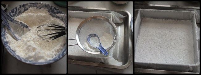 Making egg-free marshmallows - preparation