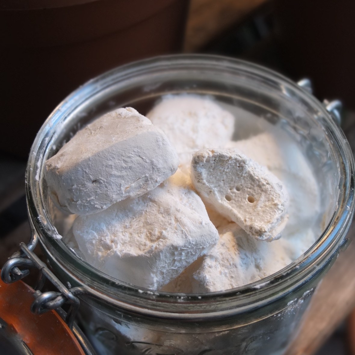 Passion fruit marshmallows