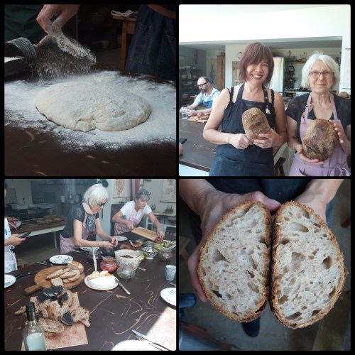 At the sourdough diploma course