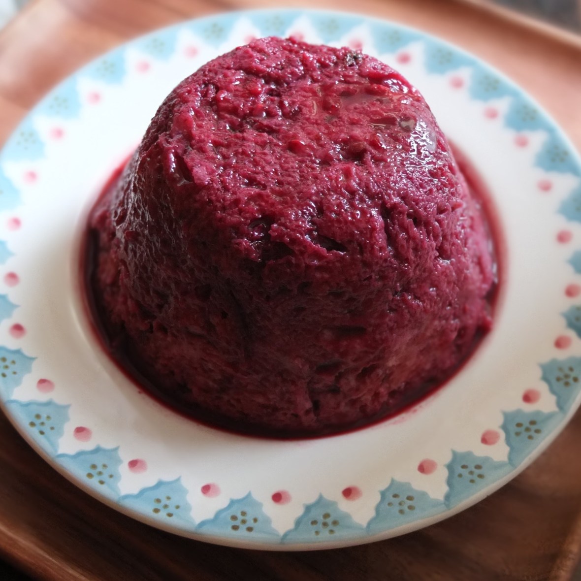 Unadorned Healthier sourdough summer pudding
