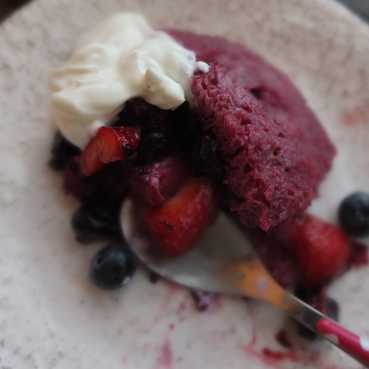 Healthier sourdough summer pudding