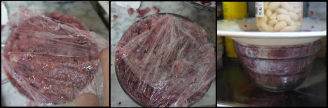 Storing the sourdough summer pudding overnight