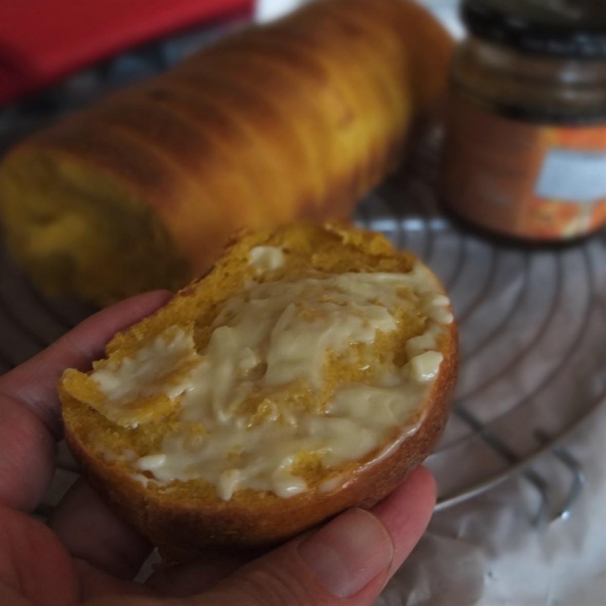 Roti sisir - Indonesian pull-apart bread, sourdough